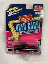 1/64J.L. "MIJO EXCLUSIVE" 65 CHEVY C-10 SHORT-BED P.U./BLACK/283 V8/RUBBER WW