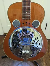 Regal Resonator guitar with case