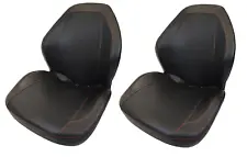 Yamaha Rhino 450 660 700 Black Sewn Vinyl Bucket Seats 5UG-F4710-00-00 (2 Seats)