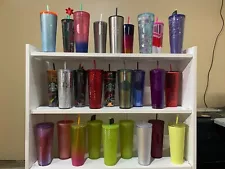 28 Assorted Starbucks Cups - BULK SELL - TOTAL MSRP VALUE ($615)