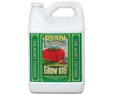 Fox Farm Grow Big Soil 1 Gallon -qt nutrients foxfarm hydroponics