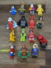 lego dc minifigures lot