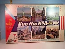 See The USA Peg Map Game Cadaco