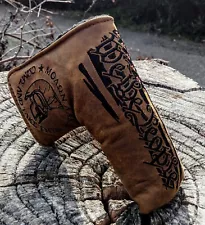 Dice Golf Customs Leather Putter Cover