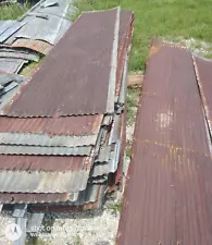 FULL SHEET RECLAIMED METAL BARN ROOFING TIN (T1)