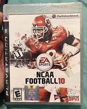 NCAA Football 10 (Sony PlayStation 3, 2009) NEW Sealed