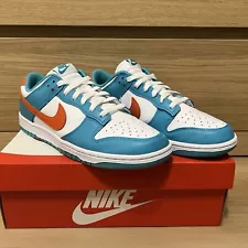 Size 10.5 - Nike Dunk Low Miami Dolphins