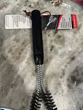 Weber Stainless Steel BBQ Grill Brush 6495 Y Shaped For enameled Grates New