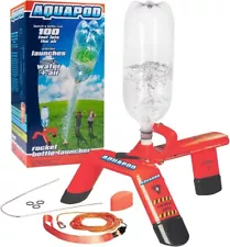 The Original AquaPod Rocket Bottle Launcher Kit - Sends Soda Bottles 100' STEM