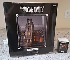 Dept. 56 The Addams Family House + Gomez and Morticia New in Box