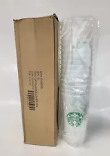 STARBUCKS BULK 5pk Reusable Venti 24oz Ice Cold Drink Cups With Lid & Straw