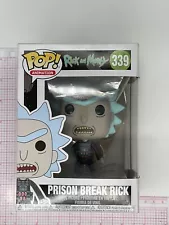 Funko POP! Animation Rick and Morty Prison Break Rick #339 Vinyl SEE PICS B04