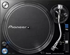 Pioneer PLX-1000 Professional Direct Drive DJ Turntable & Ortofon 2M Red Stylus