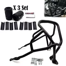 Durable Engine Guard w/ Anti-scratch Blocks Decor Protector For Kawasaki Klr650