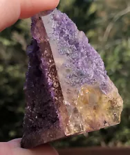 Stunning, Unique Etched Bi-Colored Fluorite, Cave In Rock, Illinois