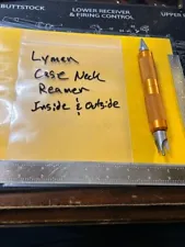 Lyman case prep tool