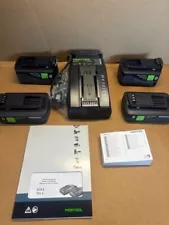 Festool 577080 SYS3 18V Energy Set w/ Systainer NEW OLDER STOCK