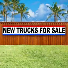 NEW TRUCKS FOR SALE Advertising Vinyl Banner Flag Sign LARGE HUGE XXL SPANISH