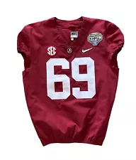 ð 2021 Alabama Crimson Tide Game-Worn Cotton Bowl Jersey - Terrance Ferguson II