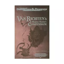 TSR Ravenloft Van Richten's Monster Hunter's Compendium #3 VG+