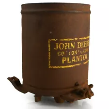 JOHN DEERE Cotton & Corn Planter Hopper Container for Antique Row Wagon