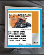 Case TR270 TR320 TV380 compact track skid steer shop Service Manual