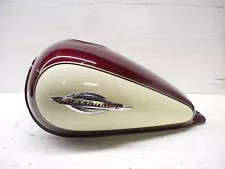 1997-2004 Suzuki VZ 800 Marauder used Gas Fuel Tank Red/Cream