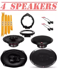 Rockford Fosgate Speakers for 2005-2010 Chevy Cobalt - for Front Door & for Rear