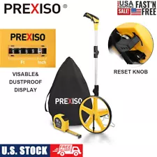 PREXISO Folding Distance Measuring Wheel 9999 Ft Tape Measure 16 Ft/5M,With Bag