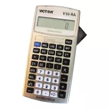 Victor V30-RA Scientific Calculator, 10 digits, for algebra, trigonometry, etc.