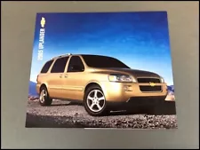 2005 Chevrolet Uplander Van Original 1-page Sales Brochure Leaflet Sheet