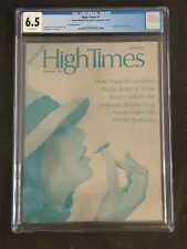 HIGH TIMES (1974) PREMIER #1 FIRST ISSUE (CGC 6.5) - VINTAGE MARIJUANA MAGAZINE!