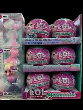 MGA LOL Surprise Mermaids Tots Mermaid Tails Lot of 12 with Display Box