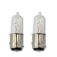 1157 12 Volt 30/30w Halogen Tail Light Rear Brake Stop Turn Signal Bulb Pair 7.6