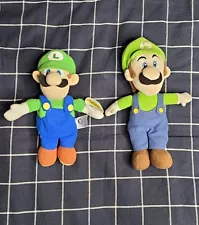 Mario Party 5 Rare Luigi Plush 2003 And BD&A Nintendo Collectibles Luigi