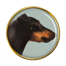 Manchester Terrier Dog Lapel Pin Badge