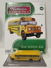 LAST ITEM IXO IST GMC SCHOOL BUS Kultowe Autobusy PRL-u 1:72 no.40 polish bus
