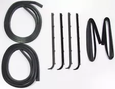 1983-1992 Ford Ranger/Bronco II (84-90), Door Weatherstrip Seal Kit, Left and Ri