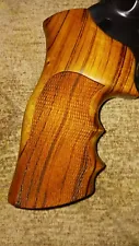 Hogue Wood Grip For Ruger GP100 And Super Redhawk