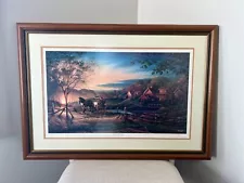 Terry Redlin Country Doctor Series 4 Framed Signed Numbered Prints Limited Ed.