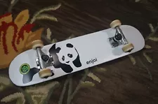 Enjoi Whitey Panda 6.75" Soft Top Resin Complete Skateboard Micro for Kids!