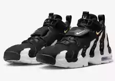 A-i-r DT Max 96 Diamond Turf Deion Sanders Black White Men's Size US7-12 Shoes