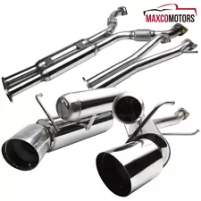 Catback Exhaust Fits 2003-2009 350Z Z33 Fairlady Z Stainless Muffler Dual System