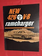 1964 DODGE "RAMCHARGER '426' V-8" Car Dealer Sales Brochure