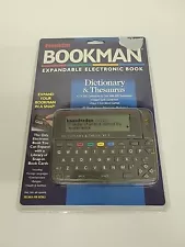 Franklin Bookman MWD-640 Electronic Dictionary & Thesaurus New Vintage 1996