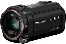 Panasonic - HC-V785K Full HD Video Camera Camcorder with 20X Optical Zoom - B...