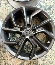 SET 2013 2014 2015 Nissan Sentra SR OEM Factory Painted BLACK Wheels Rims 17”