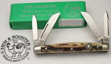 Bertram Solingen Germany Hen & Rooster Congress Knife Knife Nice Stag Year 2000