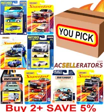 ð Matchbox ð Collector & Superfast YOU PICK ððð ð - NEW UPDATED 9/14 ✅