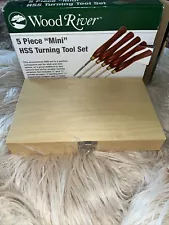 Wood River 5 Piece Mini HSS Turning Tool Set New Open Box For Midi/mini Lathes